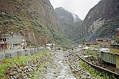 Urubamba valley nearby Aguascalientes village 